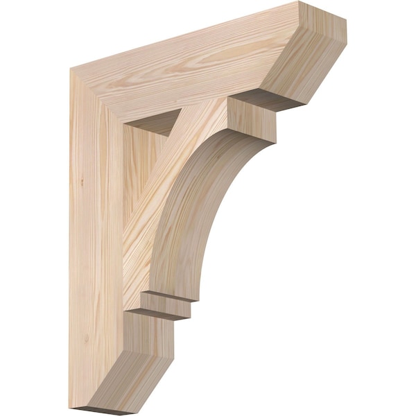 Ekena Millwork Imperial Slat Smooth Bracket, Douglas Fir, 5 1/2"W x 22"D x 26"H BKT06X22X26IMP06SDF - main